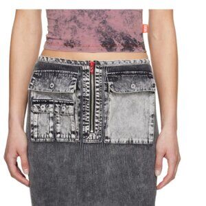 DIESEL GREY MERYN SKIRT